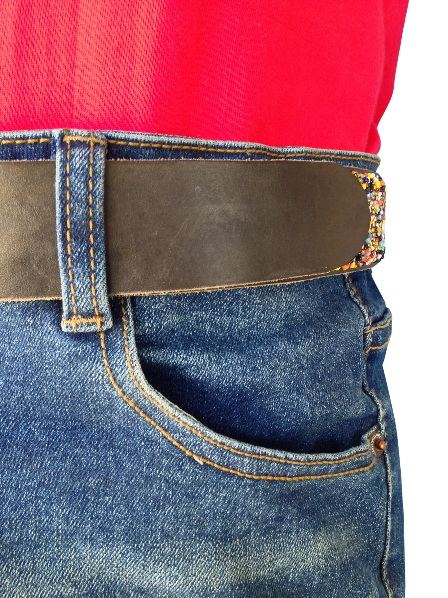 Handcrafted Maasai Belt - Colorful