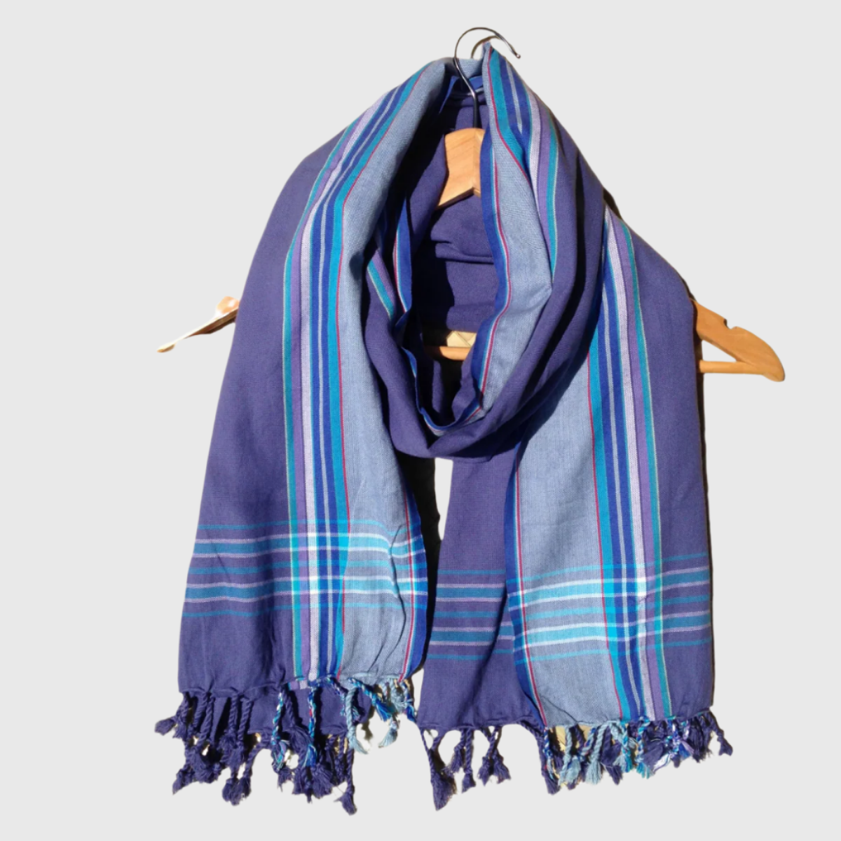 Kikoi Scarf Purple