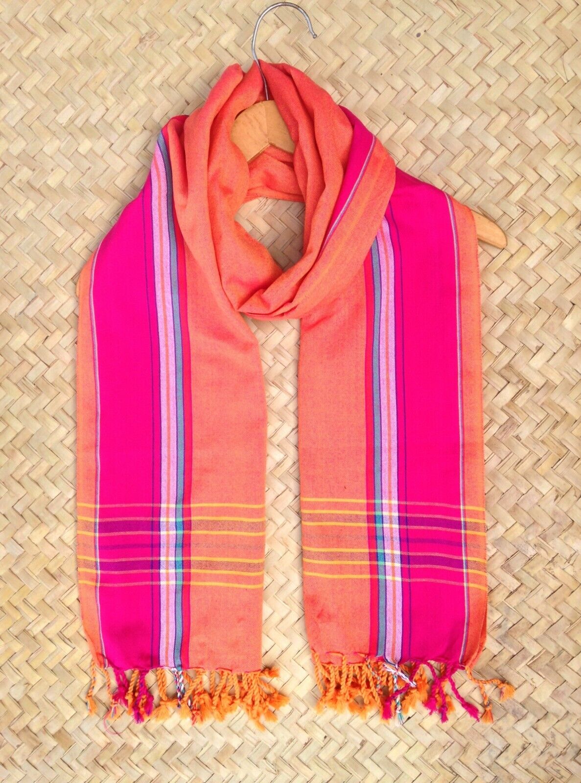 Kikoi Scarf Peach
