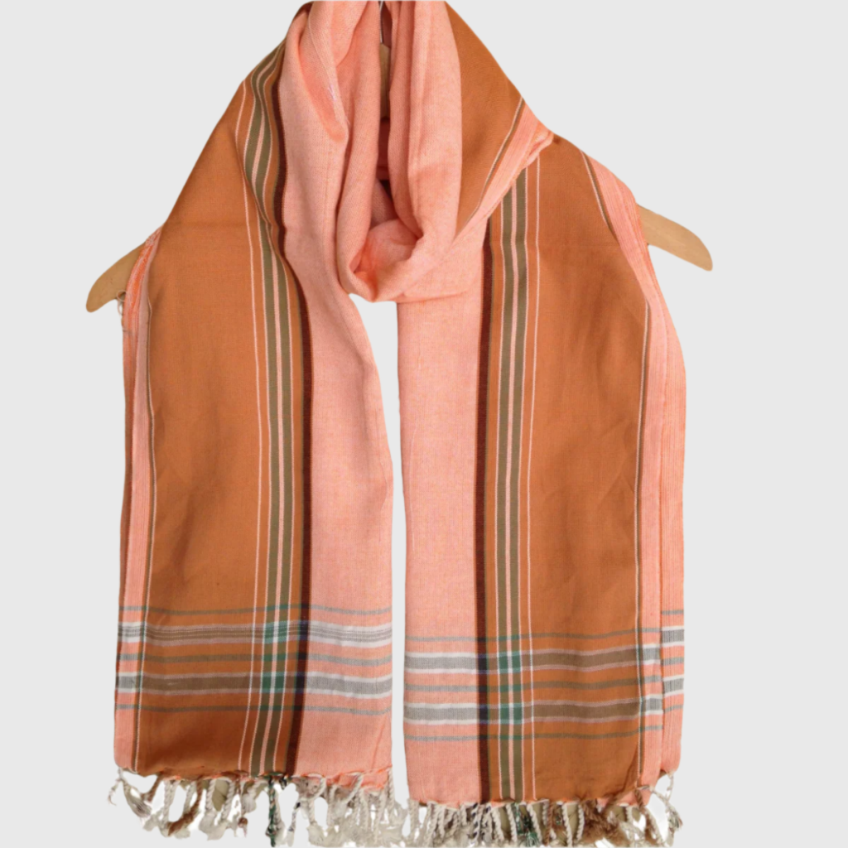 Kikoi Scarf Brown