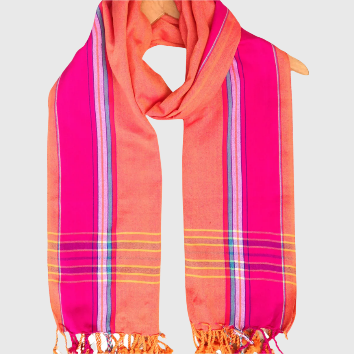 Kikoi Scarf Peach