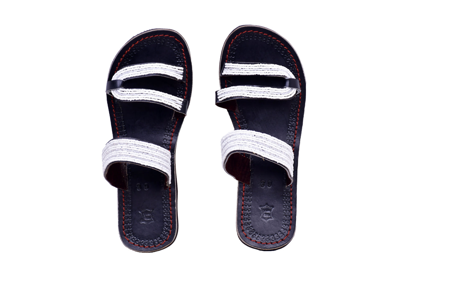 Double Strap White