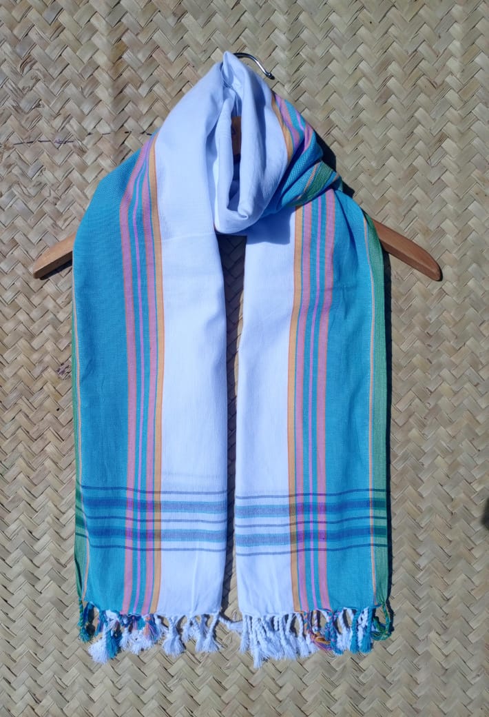 Kikoi Scarf White