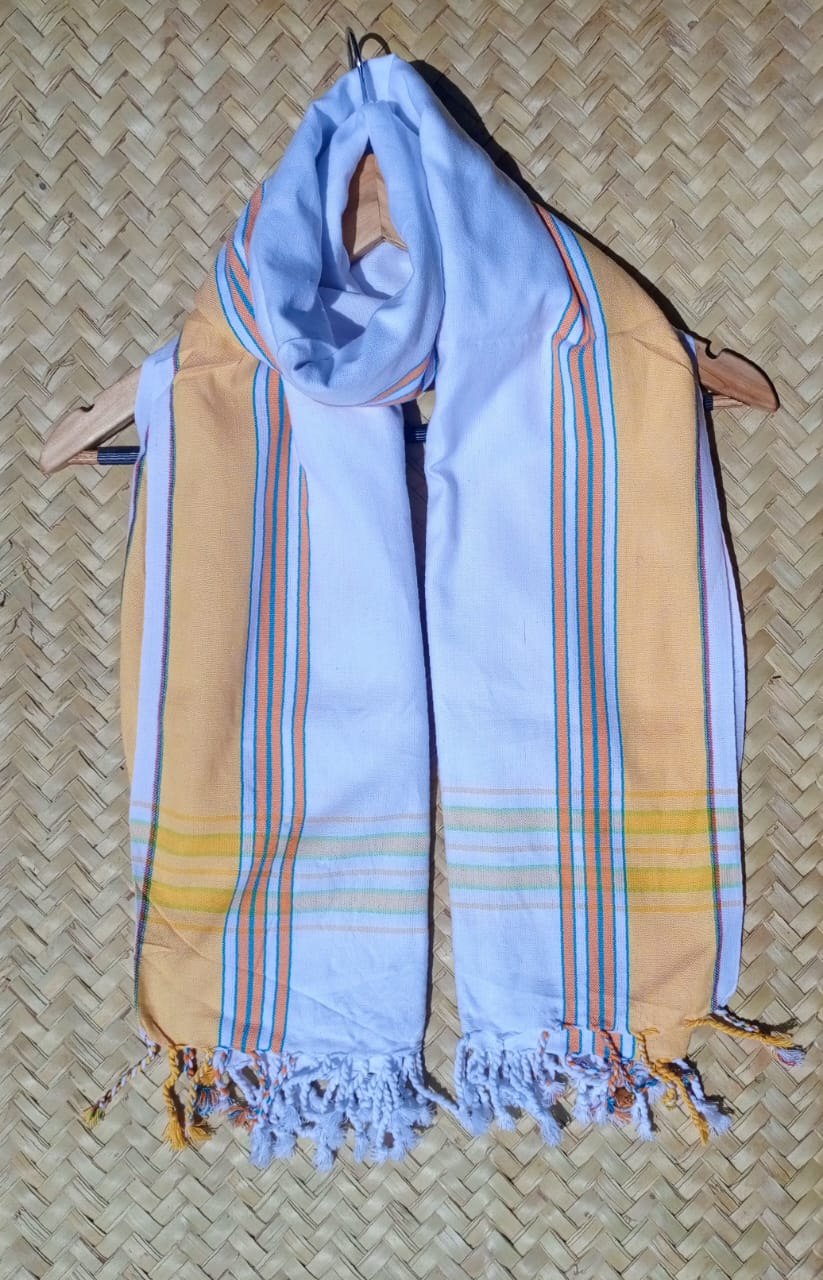 Kikoi Scarf White