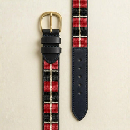 Handcrafted Maasai Belt - Classic Red