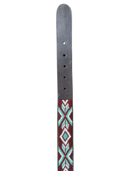 Handcrafted Maasai Belt - Colorful Geometric