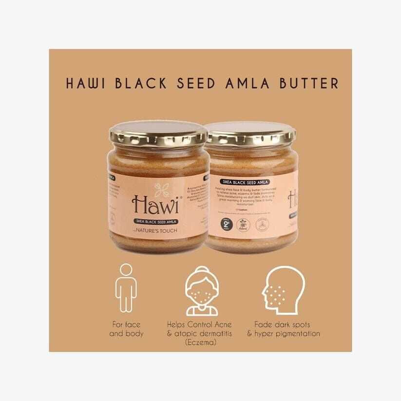 100% Raw African Shea Black Seed Amla Butter  Organic Pure 291 ml/9.8 fl-oz