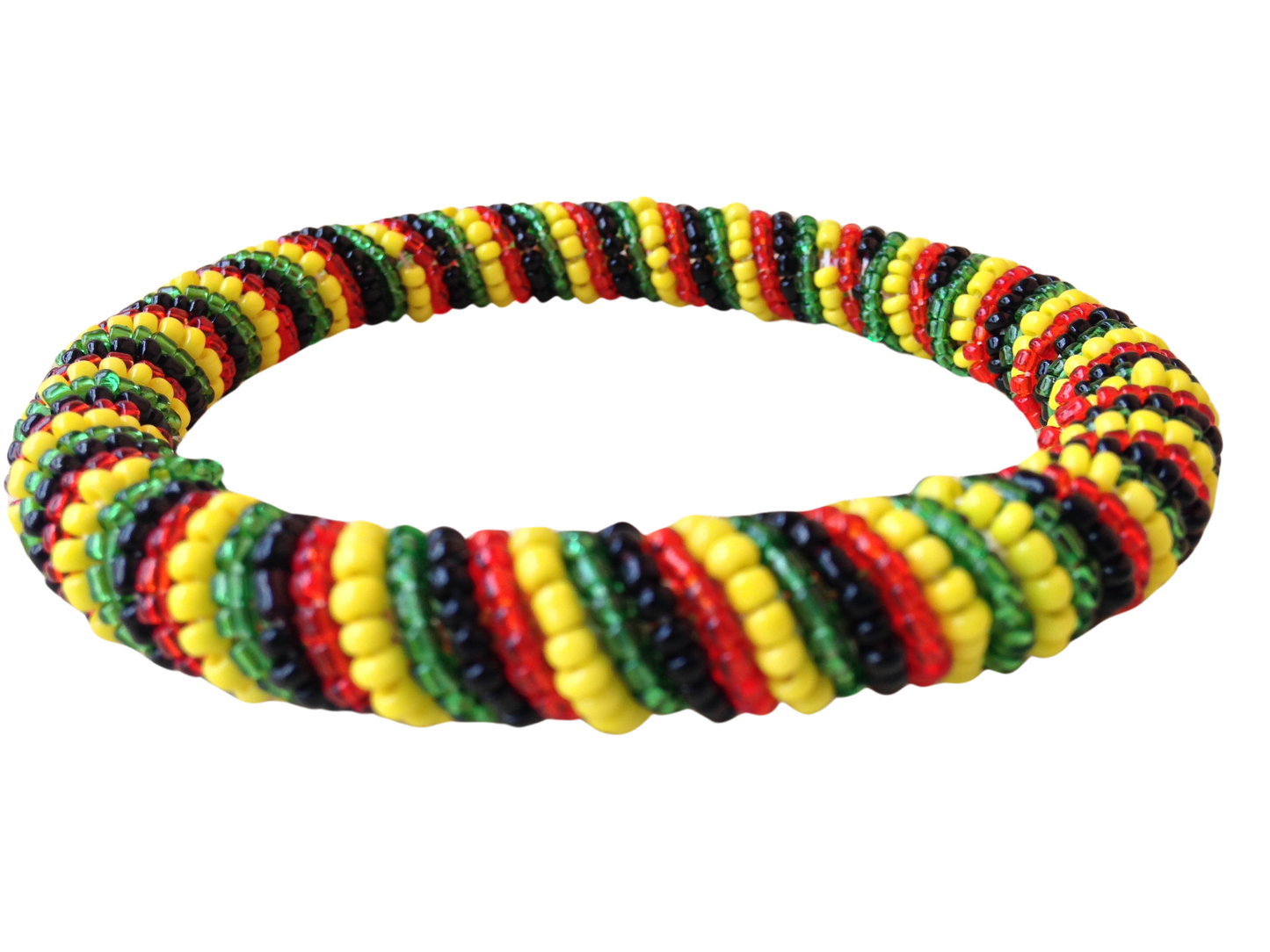 Wrist Band Bracelet Masai Beads African Unisex One size Made in Kenya Rasta