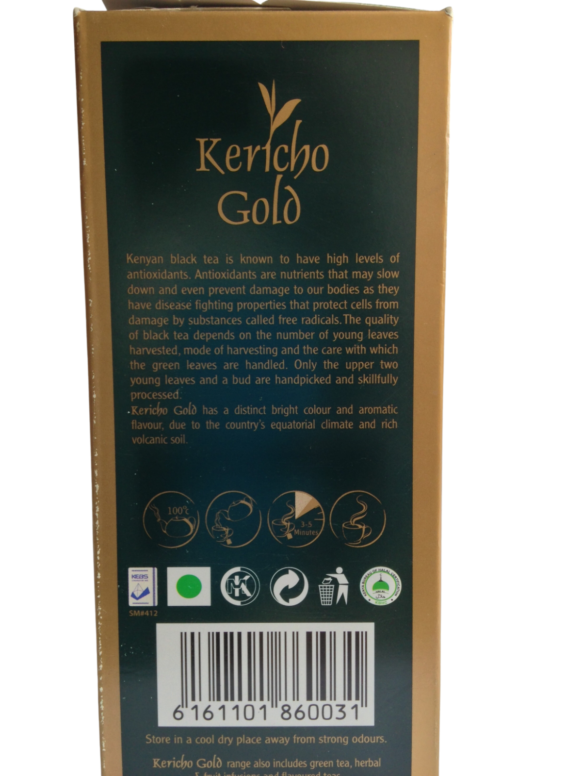 Kericho Gold Tea Bags 100