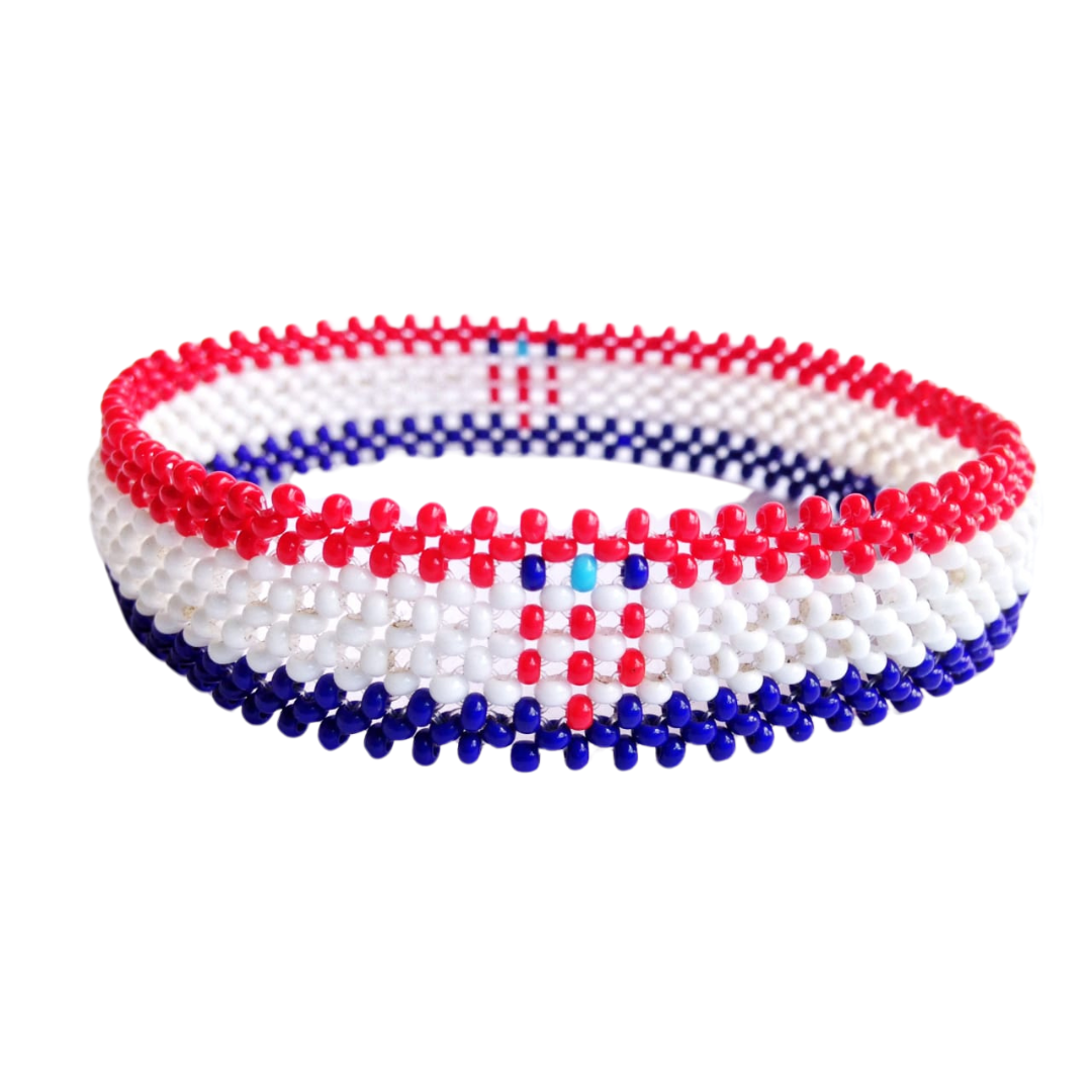 Wrist Band Bracelet Croatia National Flag FIFA World Cup Fan Men Large 8" 20.3cm