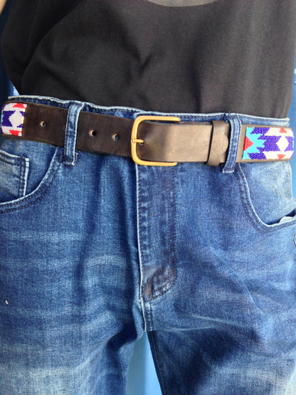 Handcrafted Maasai Belt - Native American Look
