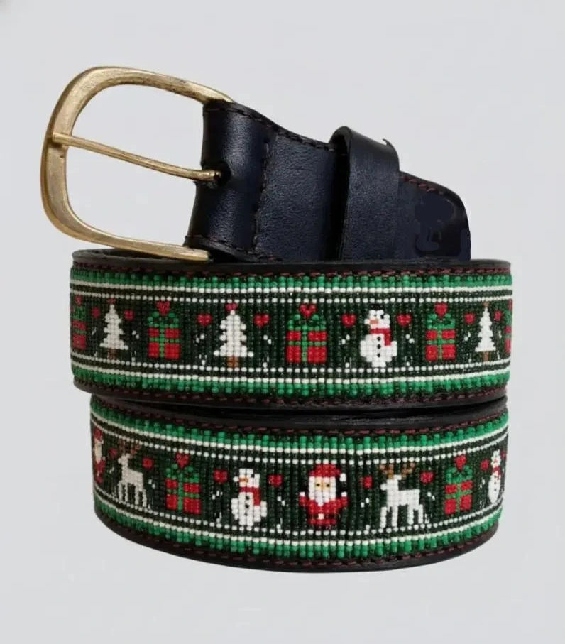 Handcrafted Maasai Belt - Santa Claus