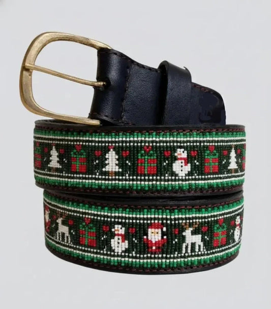 Handcrafted Maasai Belt - Santa Claus Belt