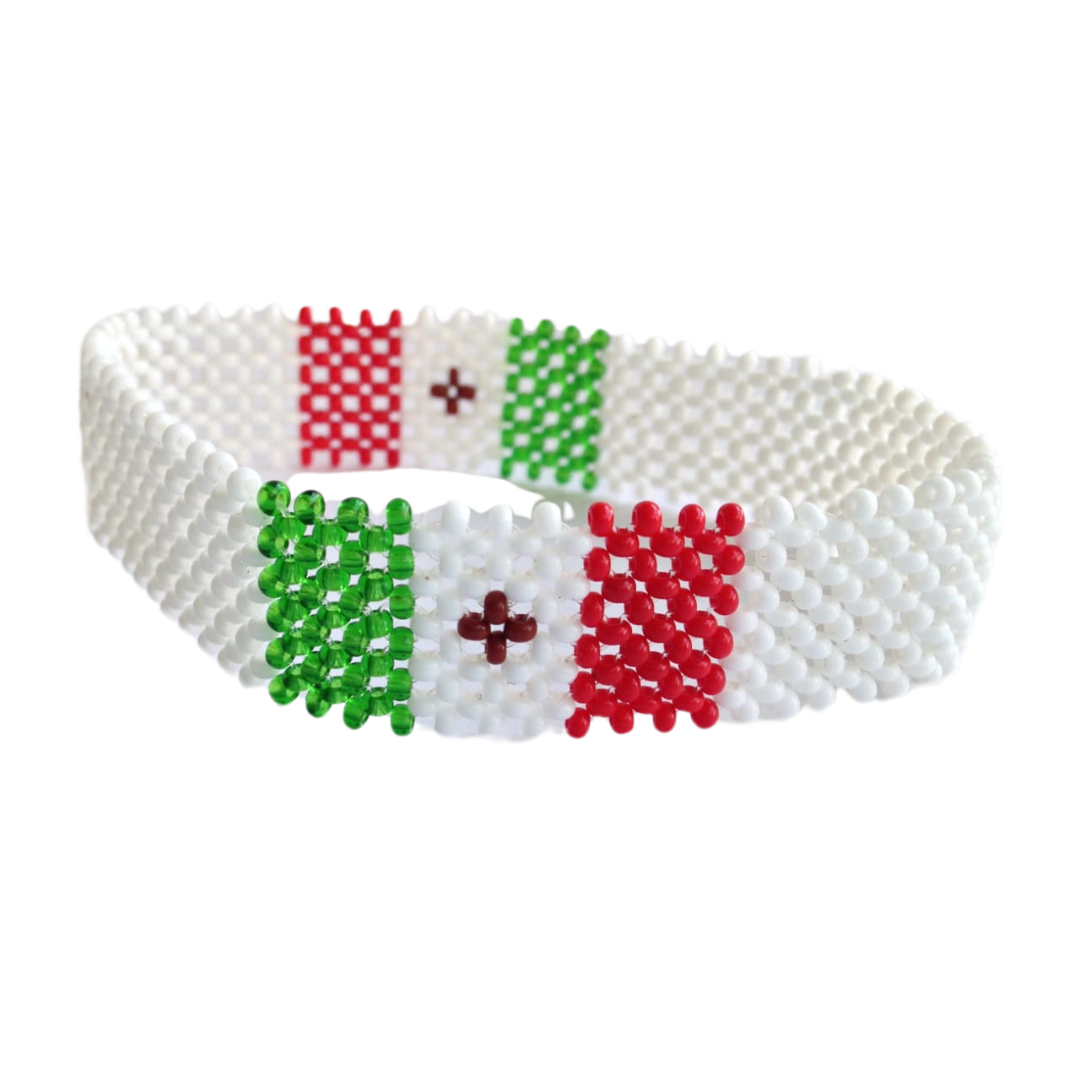 Wrist Band Bracelet Mexico National Flag FIFA World Cup Fan Men Large 8" 20.3cm