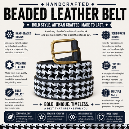 Handcrafted Maasai Belt - Stars Luxury