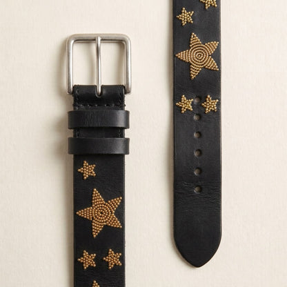 Handcrafted Maasai Belt - Gold Stars