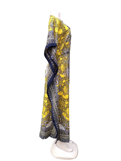 Kaftan Dress Yellow