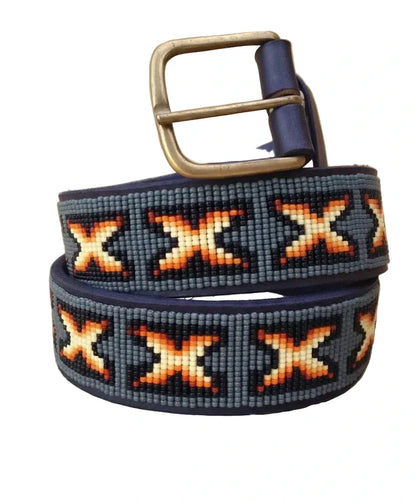 Handcrafted Maasai Belt - Geek Gray