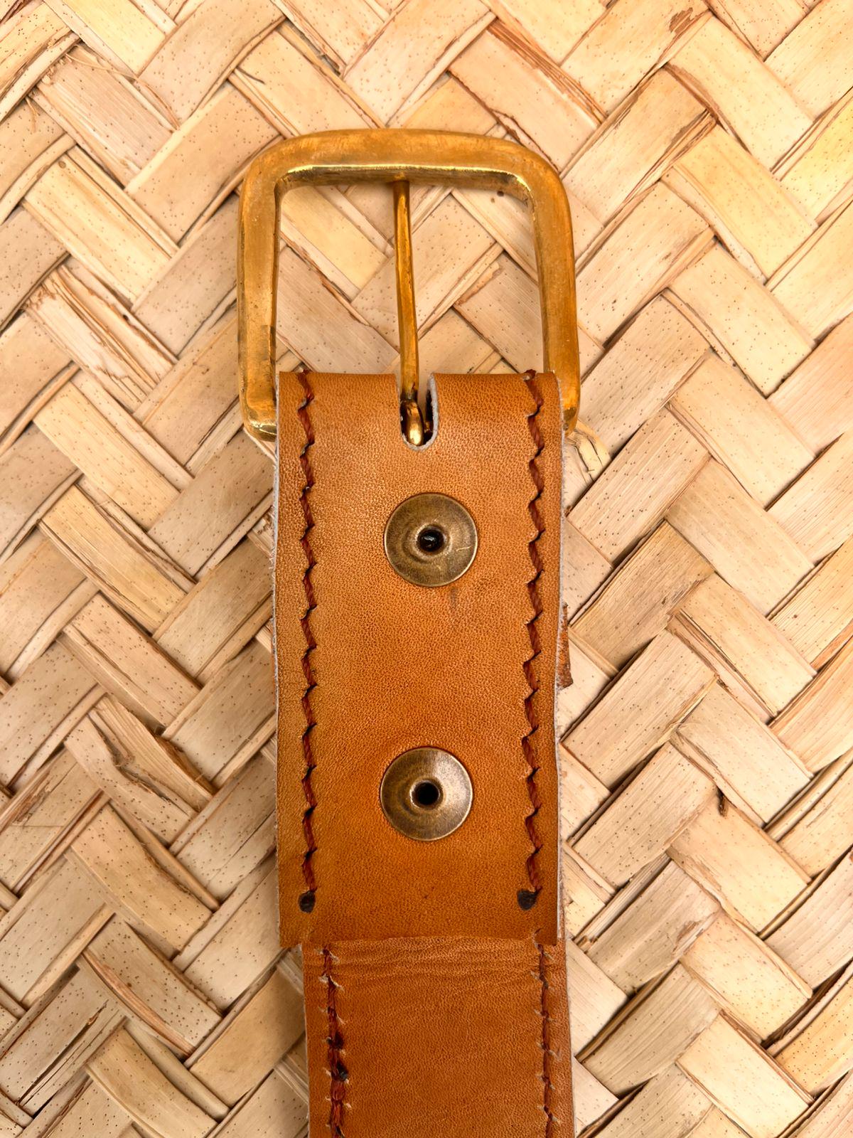 Handcrafted Maasai Belt - Pink Green Geometric
