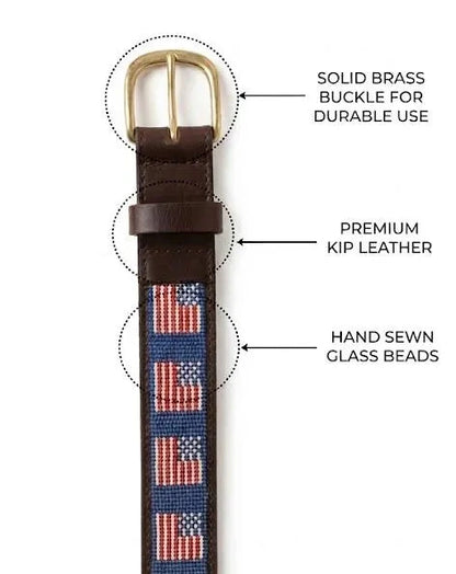Handcrafted Maasai Belt - US Flag